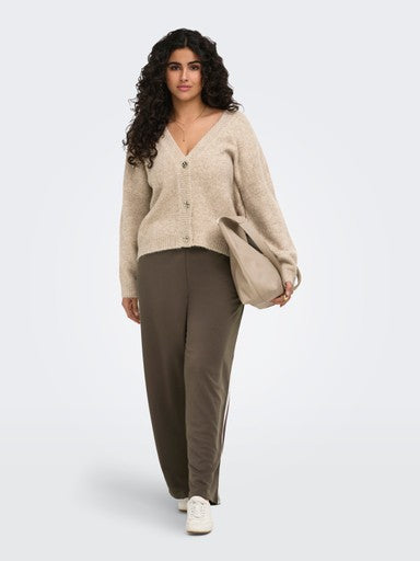 Cardigan con bottoni gioiello