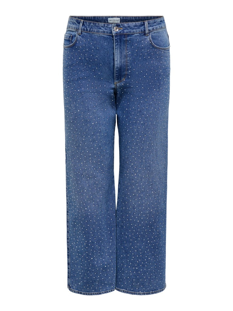 Jeans con strass