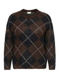 Maglione a quadri