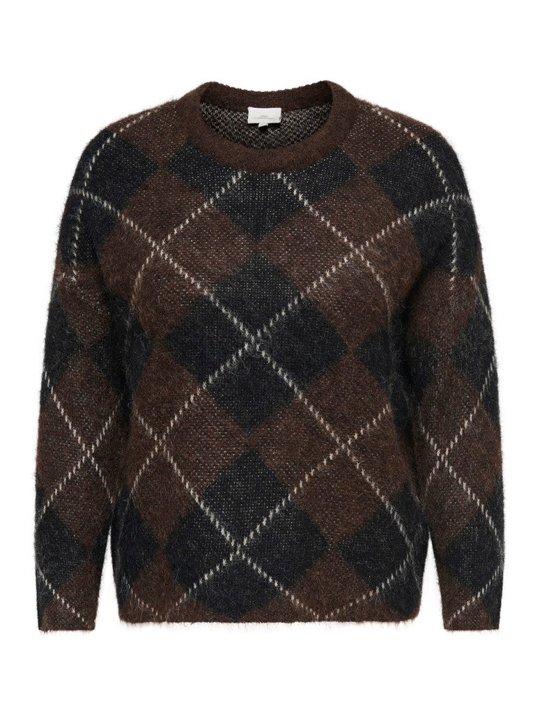 Maglione a quadri