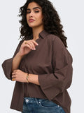 Camicia con manica 3/4