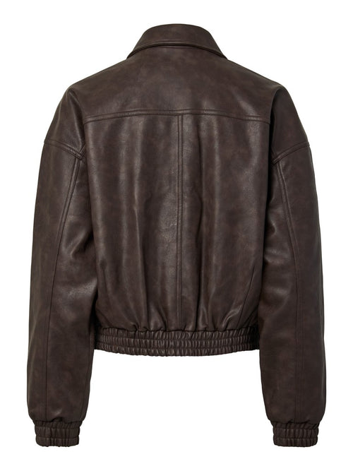 Bomber in ecopelle