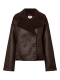 Cappotto teddy doppiopetto