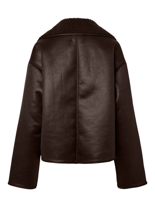 Cappotto teddy doppiopetto