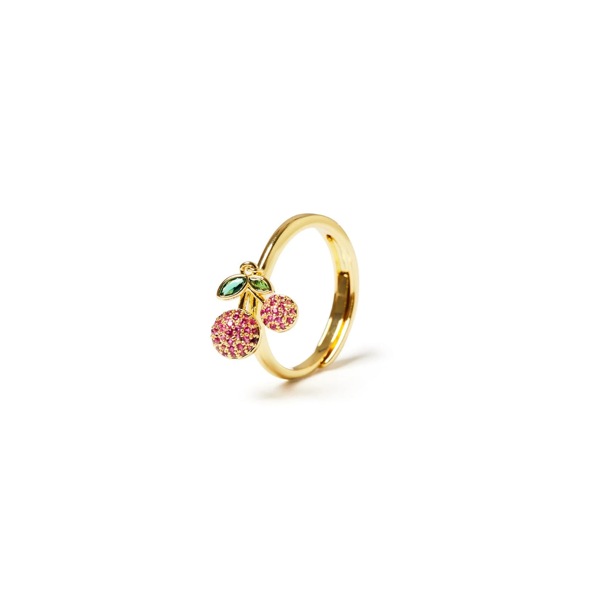 Anello pavè juicy con ciliegie by Sodini