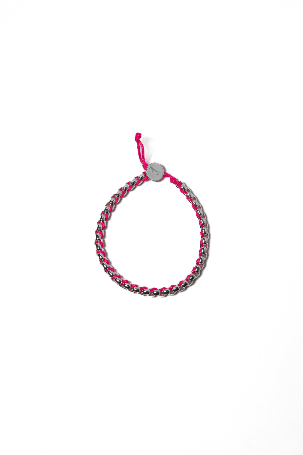 Bracciale in acciaio e cordino