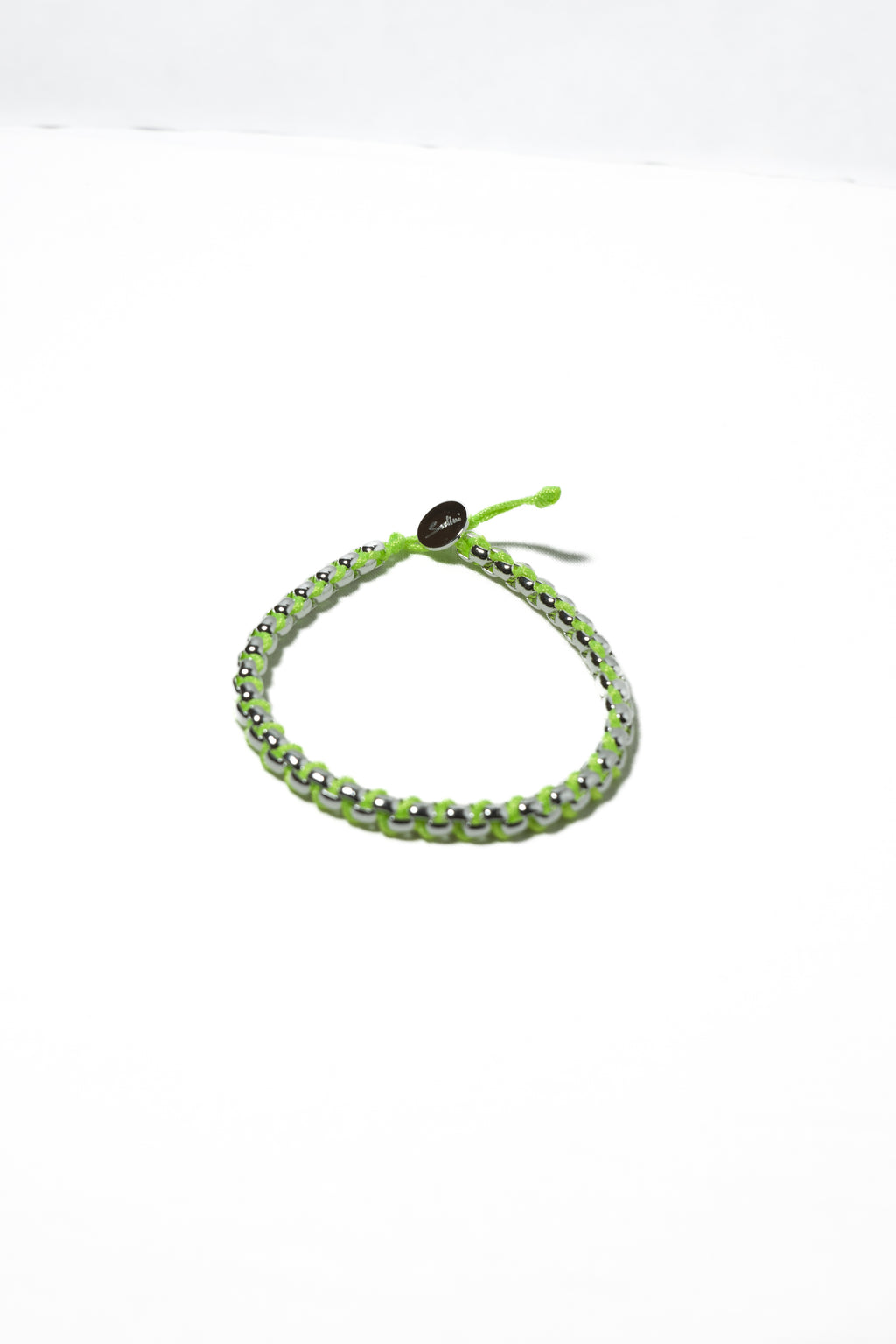 Bracciale in acciaio e cordino
