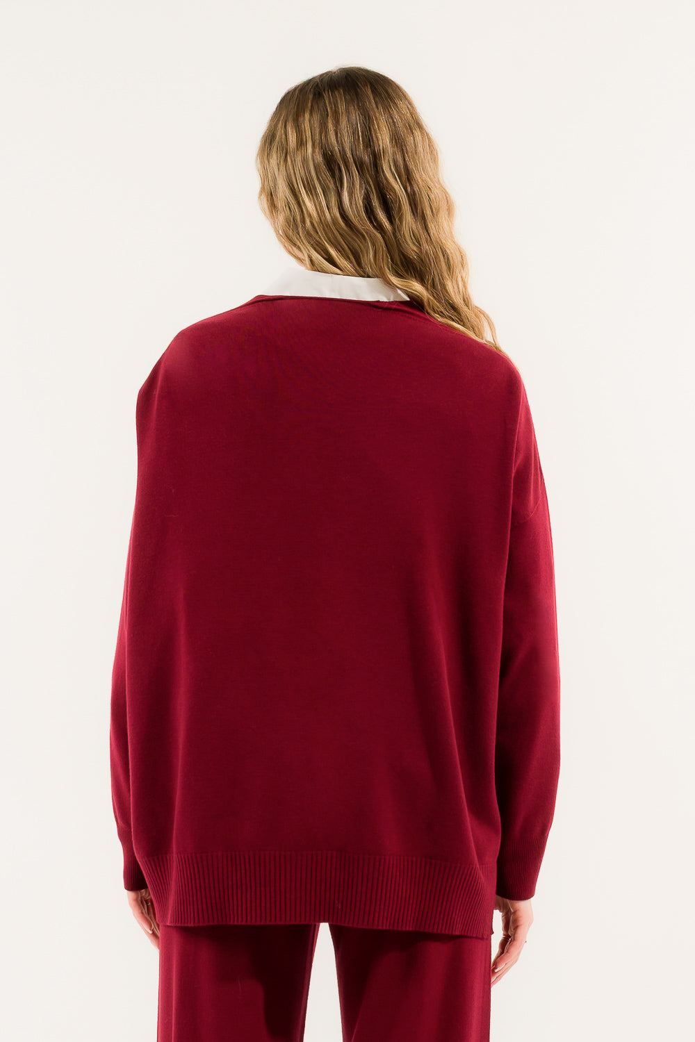 Cardigan con bottoni