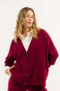 Cardigan con bottoni