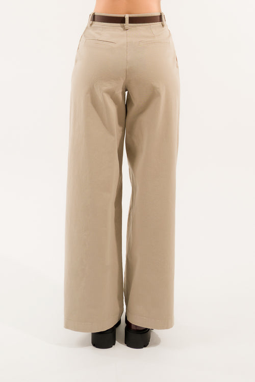 Pantalone chino con cintura