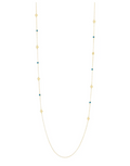 Collana lunga fiori cilindretti Juliet