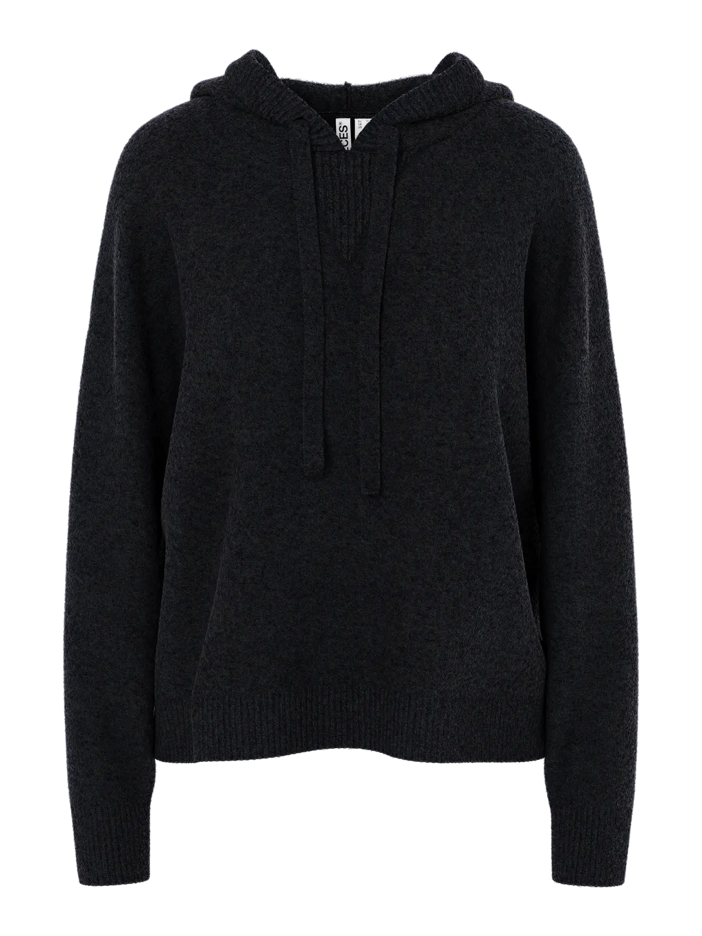 Felpa in maglia con cappuccio