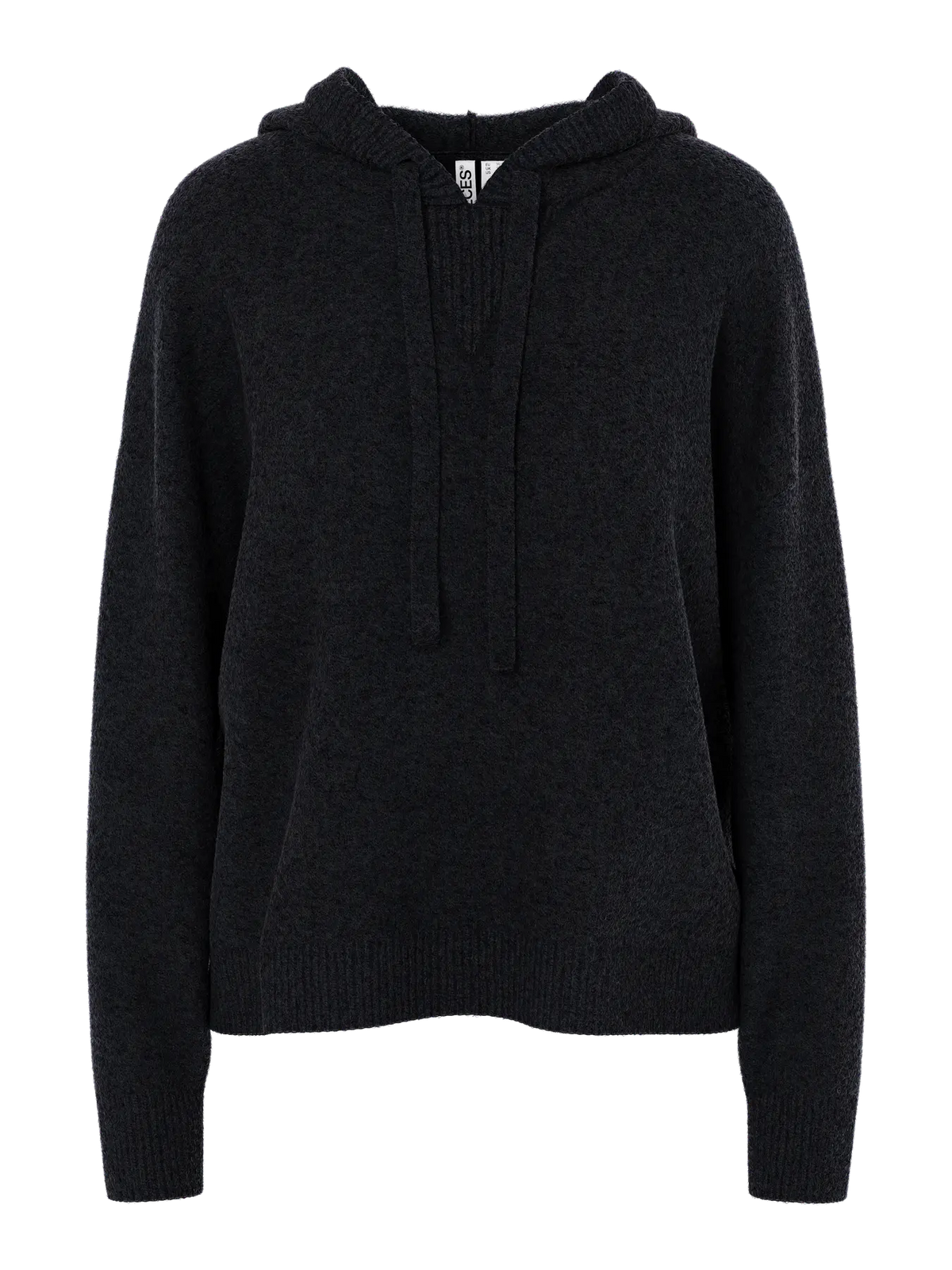Felpa in maglia con cappuccio