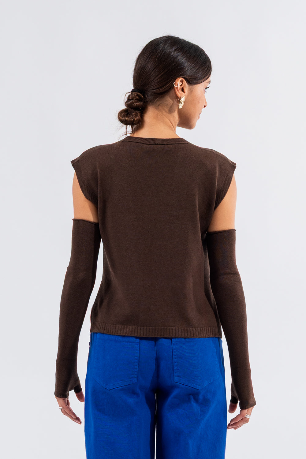 Gilet scollo a V