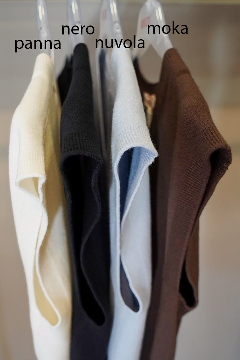 Gilet scollo a V