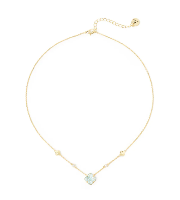 Girocollo con fiore pavè Juliet 