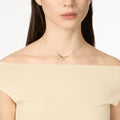 Girocollo con pavé limone Juicy by Sodini
