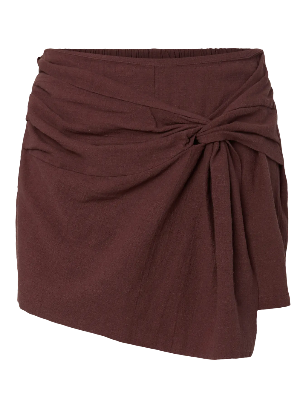 Mini gonna/pantalone con nodo