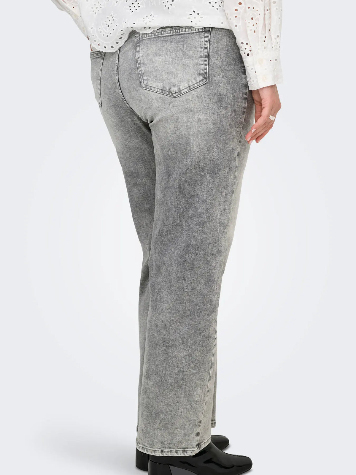 Jeans da donna grigi taglie curvy