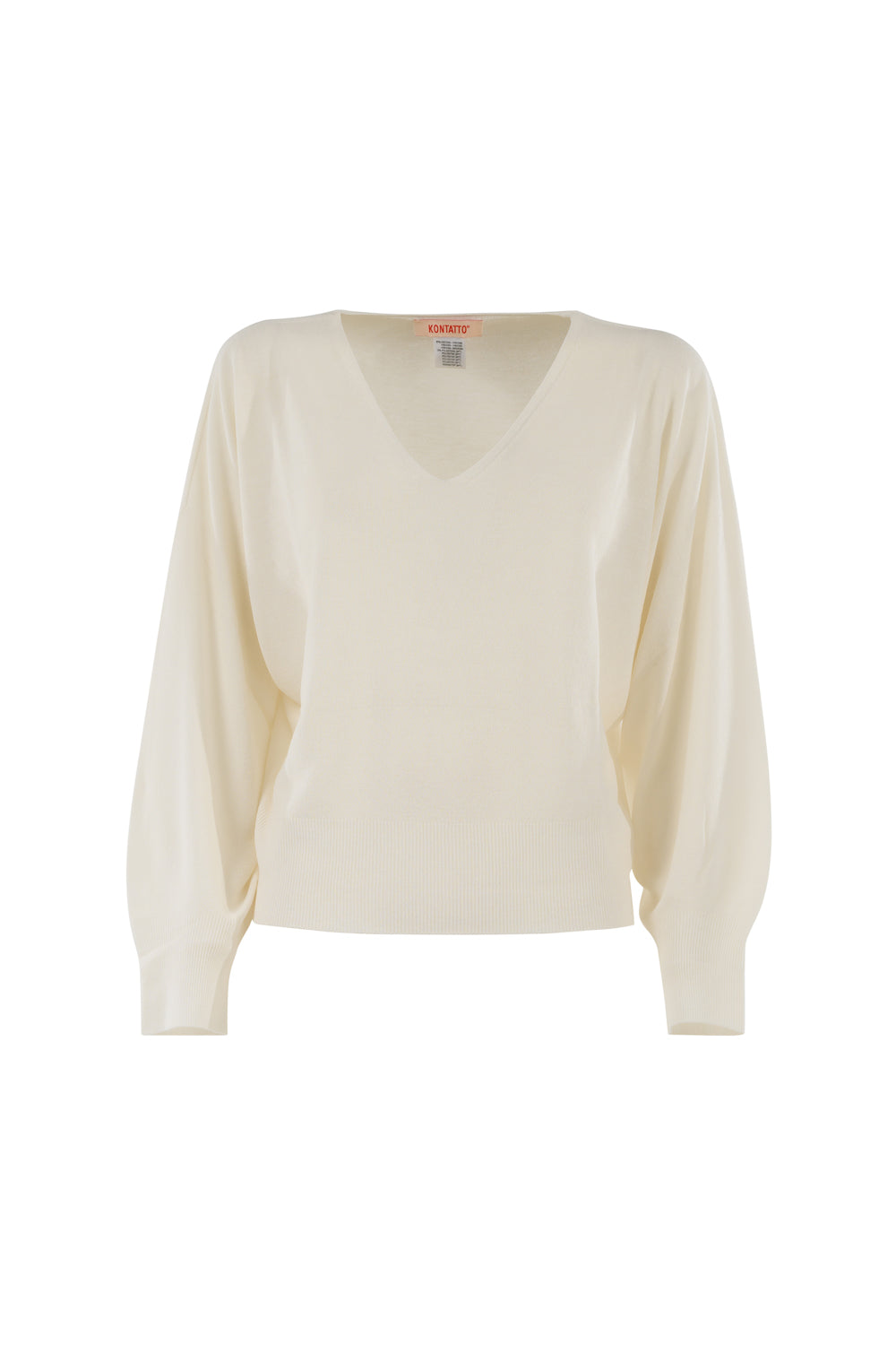 Maglia con scollo a V Kontatto