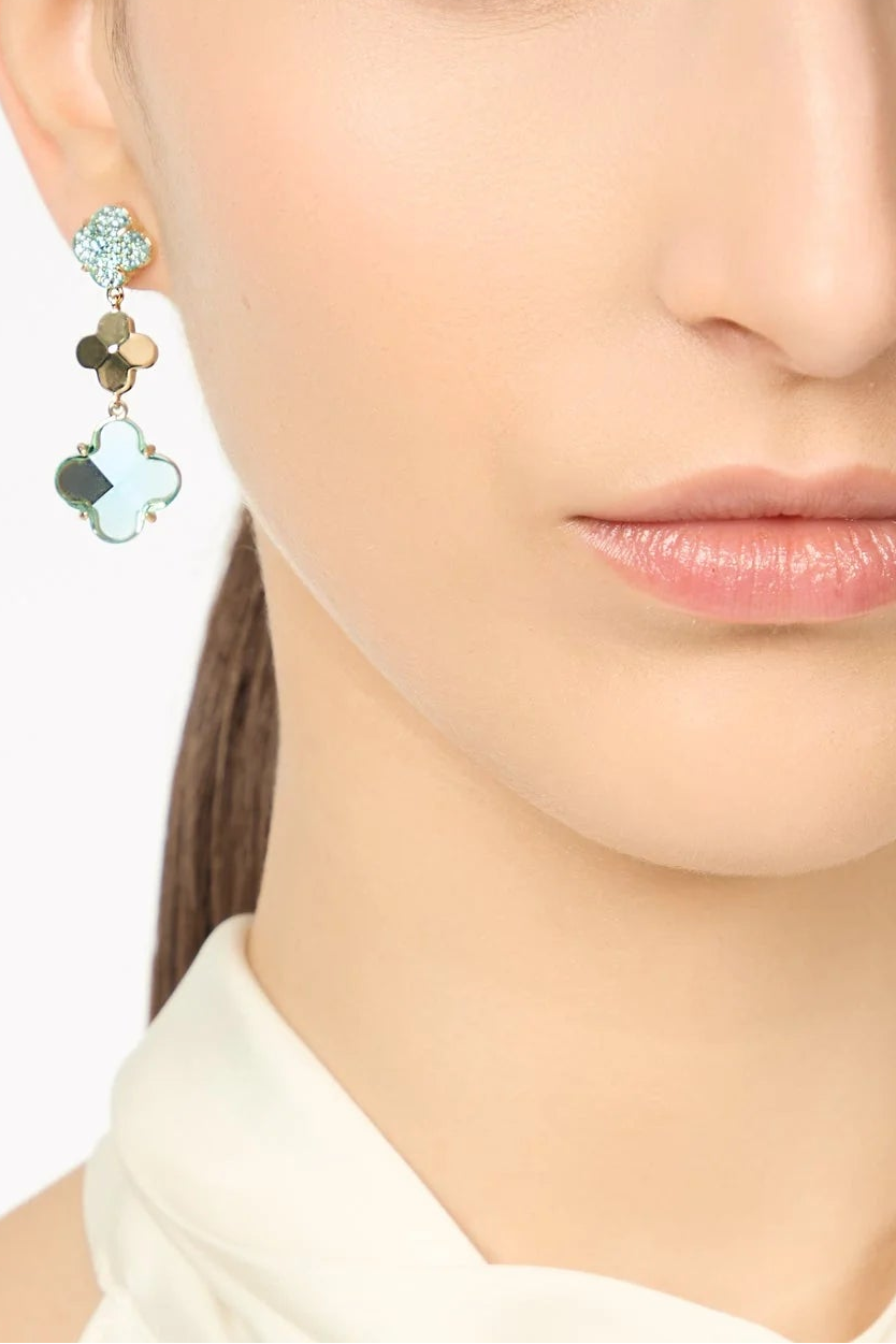 Orecchini cascata tre fiori Juliet by Sodini