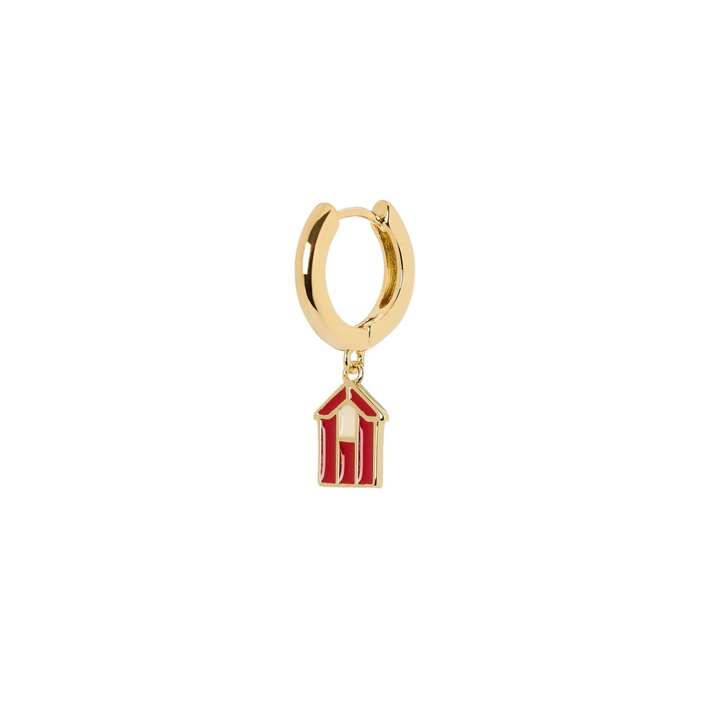 Orecchini a cerchietto con cabina summer mania by Sodini