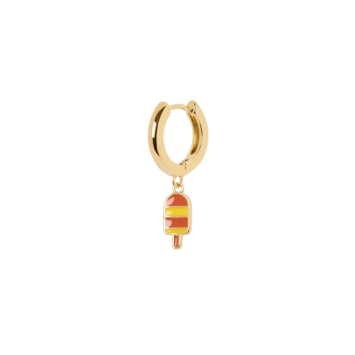 Orecchini a cerchietto con stecco gelato summer mania by Sodini