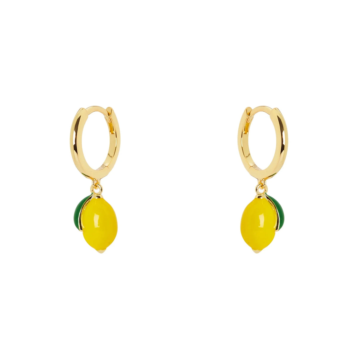 Orecchini cerchio e limone Juicy by Sodini 