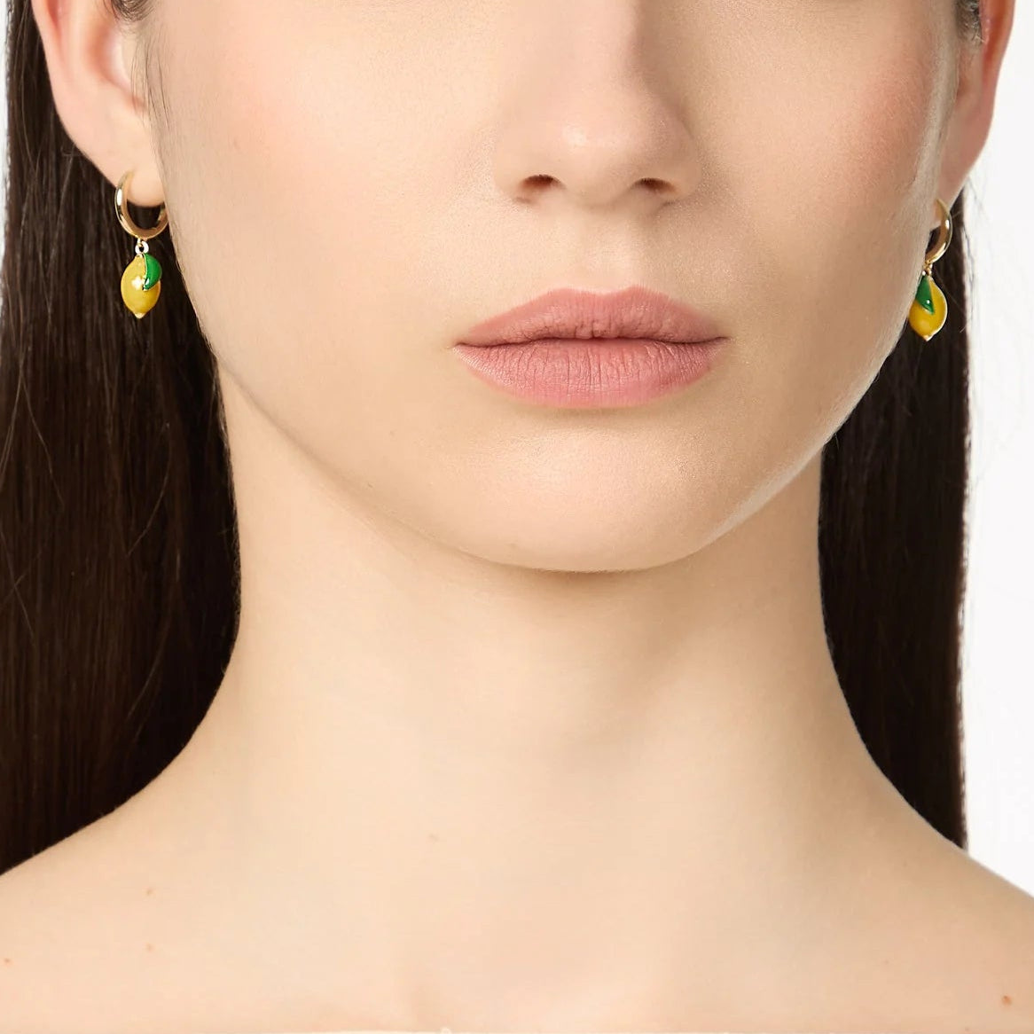 Orecchini cerchio e limone Juicy by Sodini