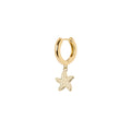 Orecchini a cerchietto con stellina marina summer mania by Sodini