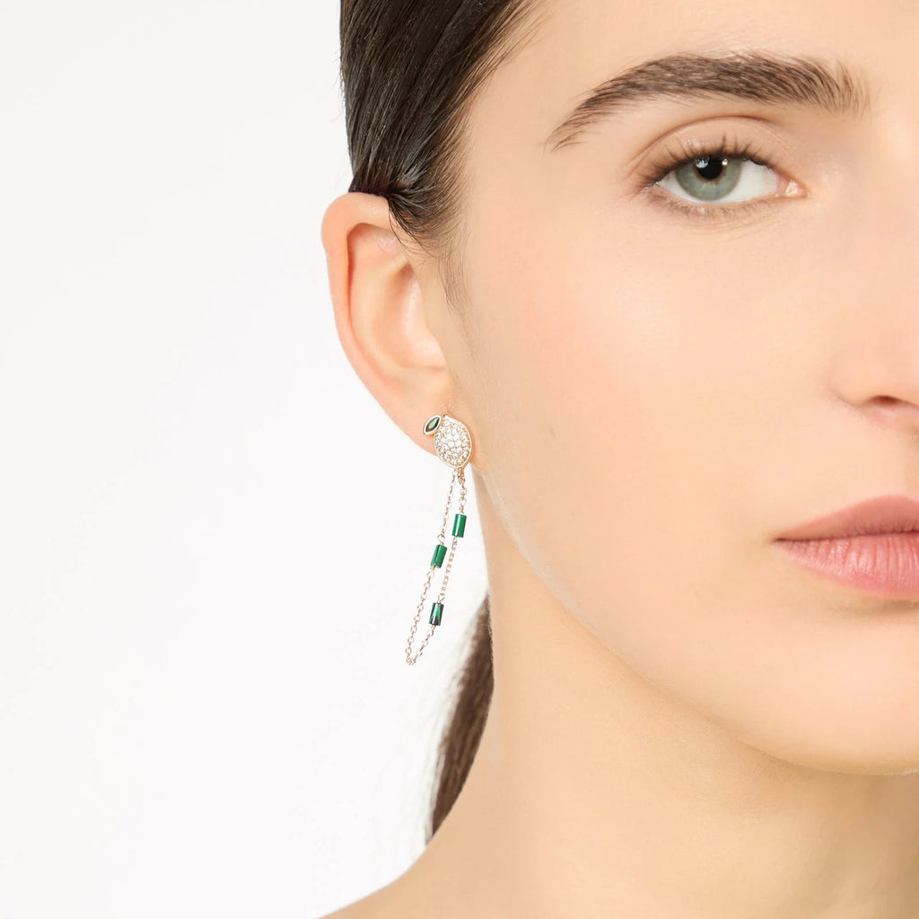 Orecchini limone e catenella Juicy by Sodini