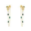 Orecchini limone e catenella Juicy by Sodini