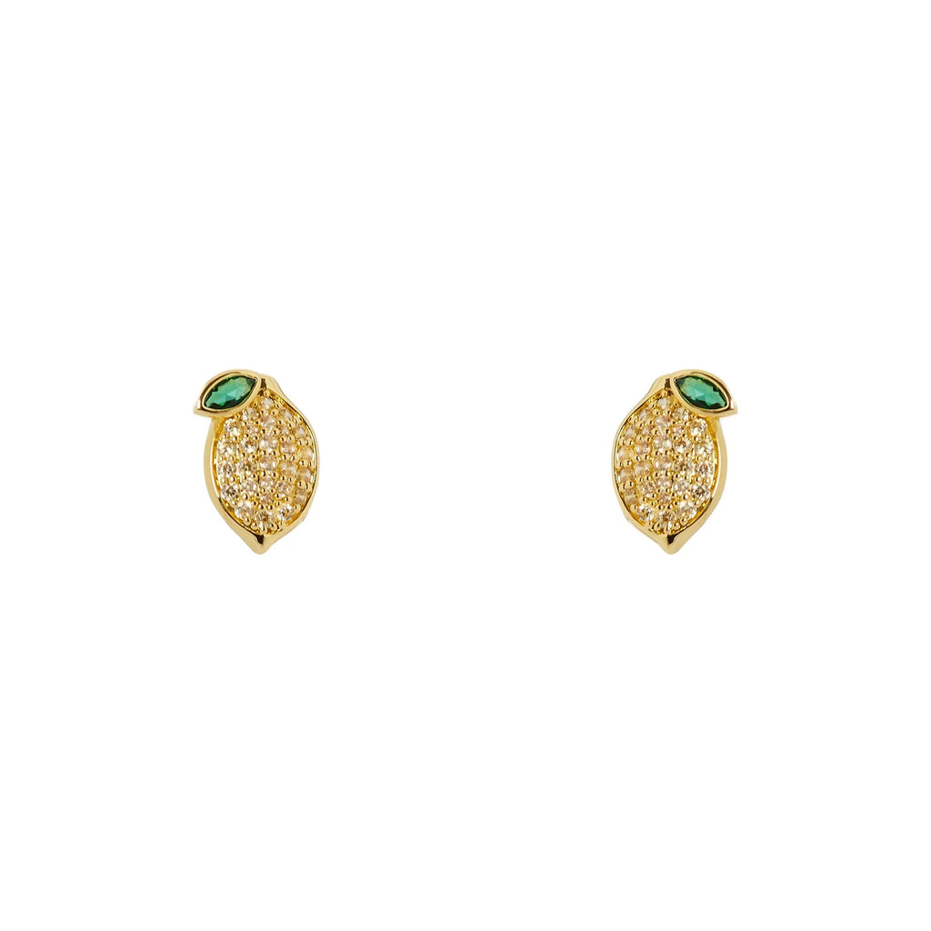 Orecchini limone pavé Juicy by Sodini