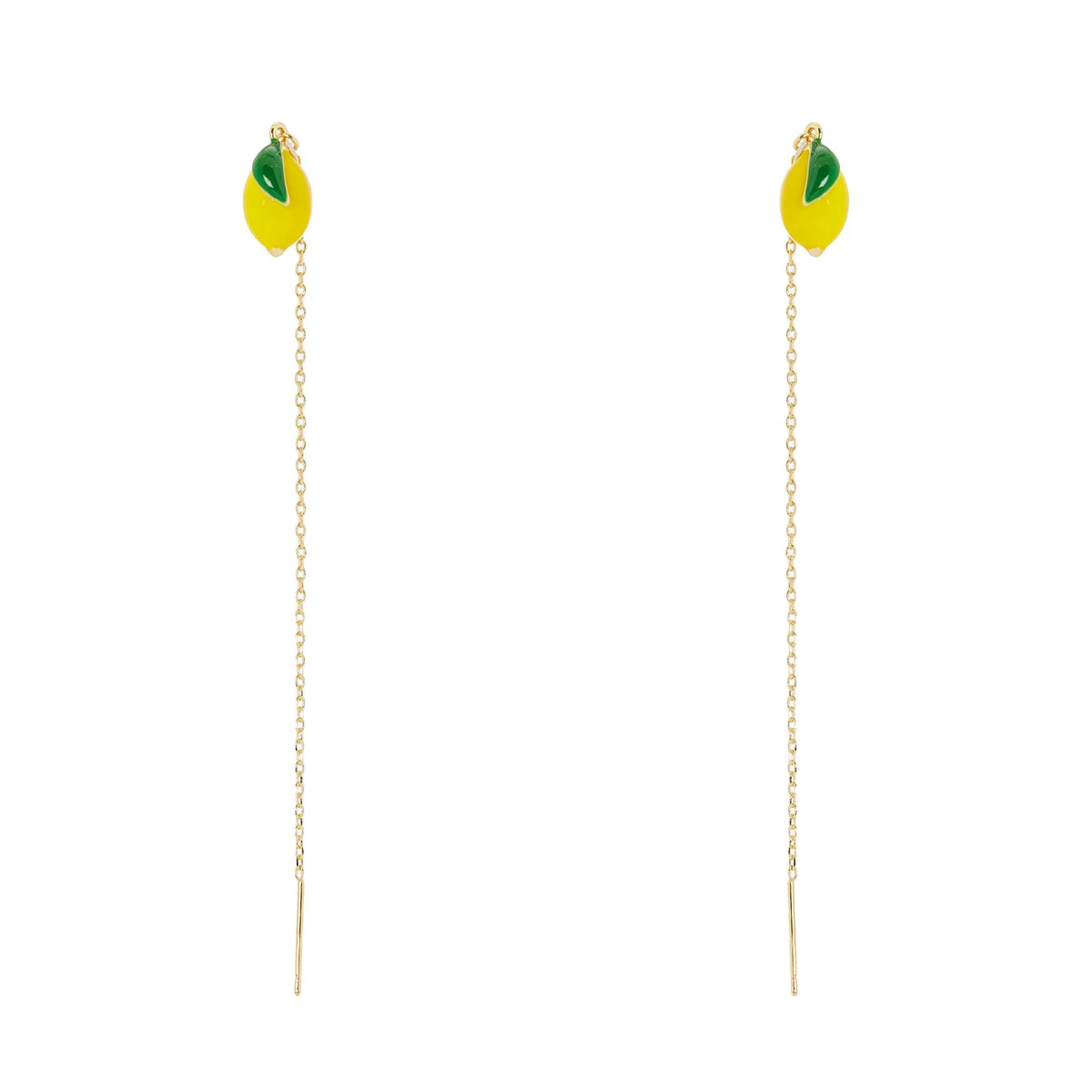 Orecchini saliscendi limone Juicy by Sodini