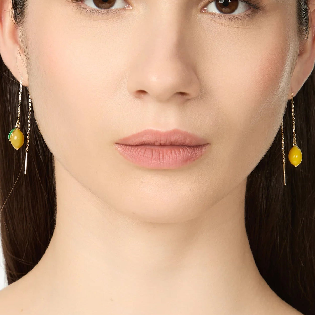 Orecchini saliscendi limone Juicy by Sodini