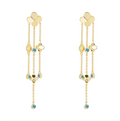 Orecchini a tre catene Juliet by Sodini