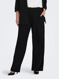 Pantalone ampio con pieghe taglie curvy