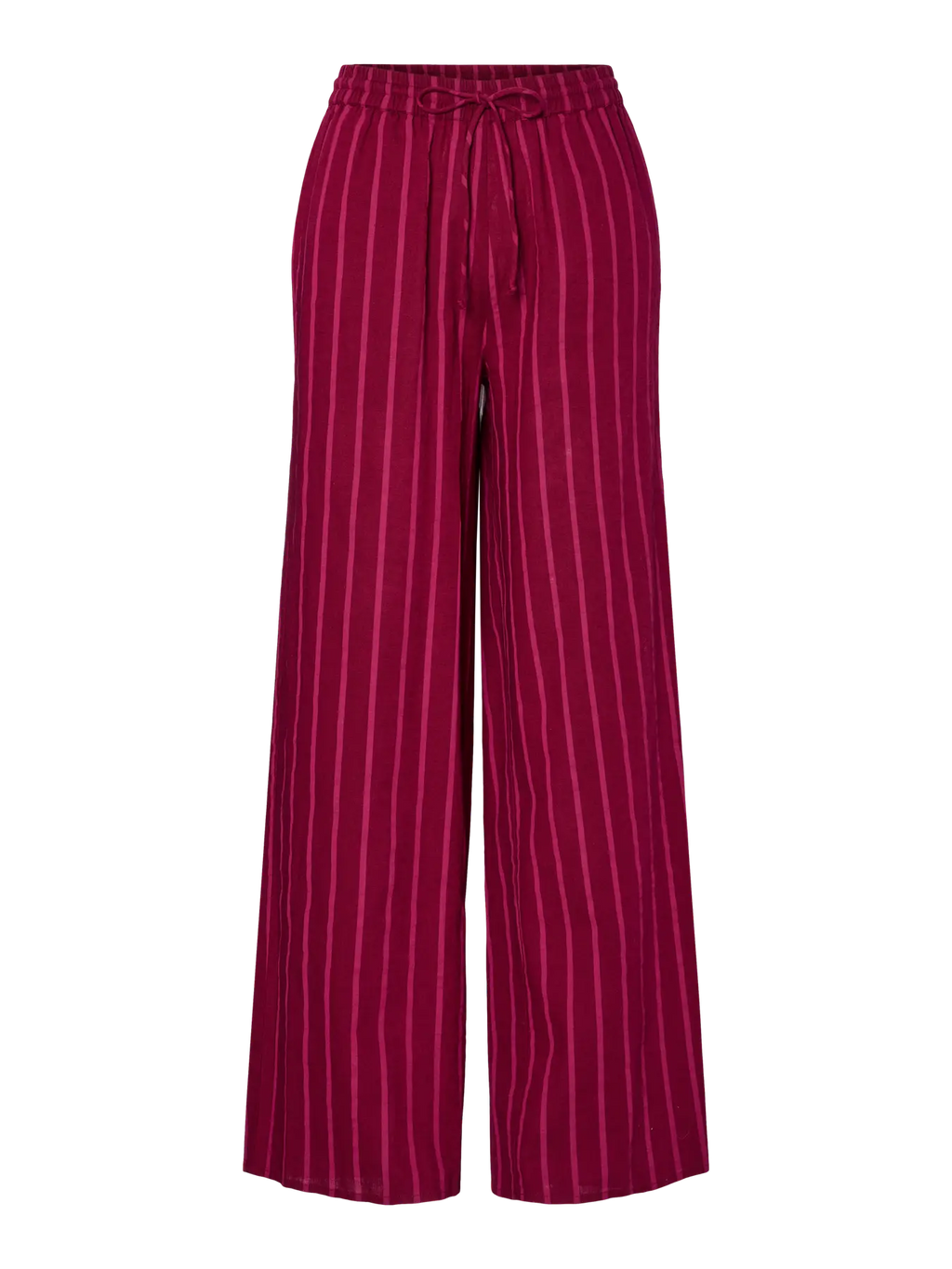 Pantalone fucsia ampio con elastico