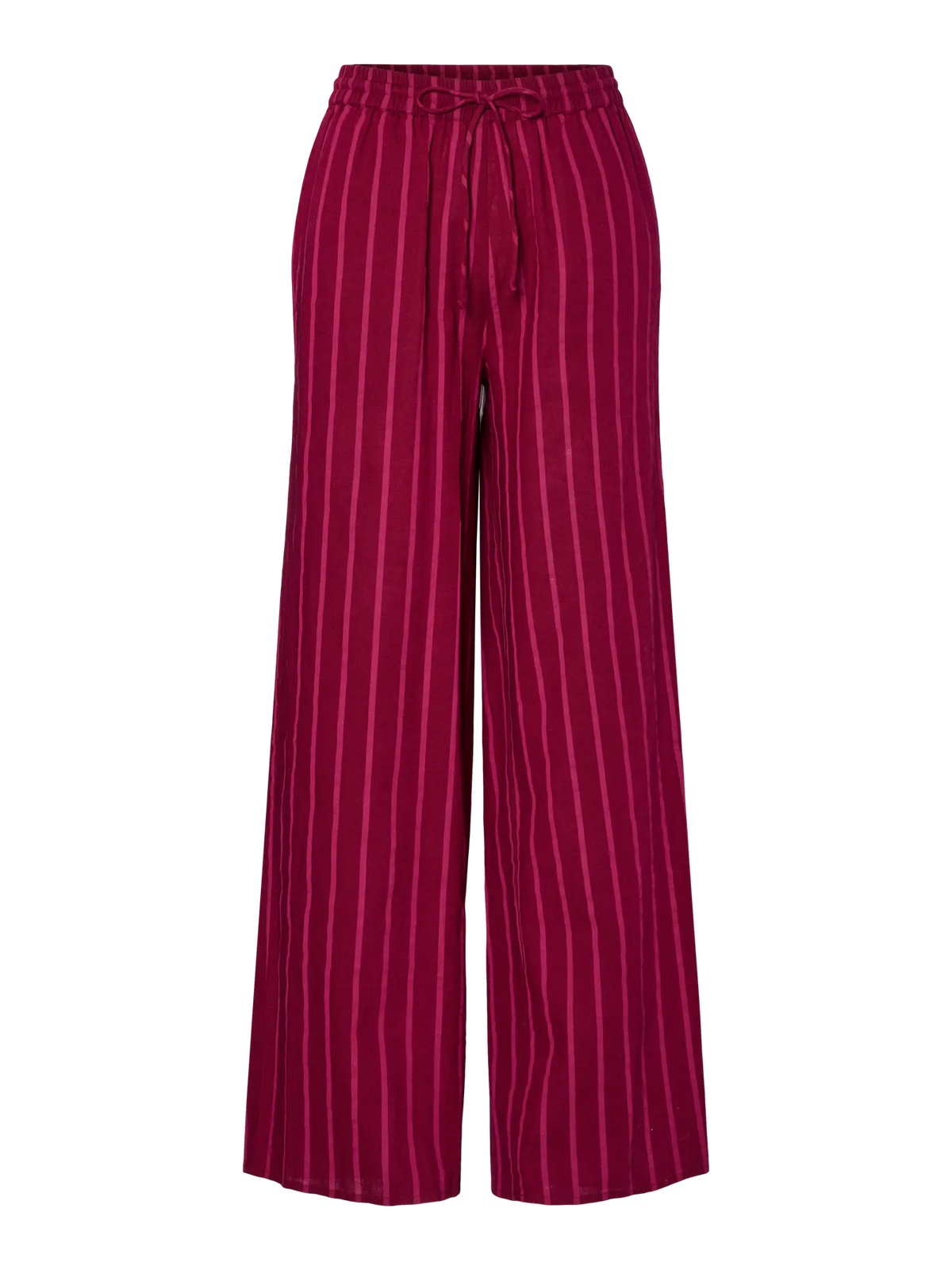 Pantalone fucsia ampio con elastico