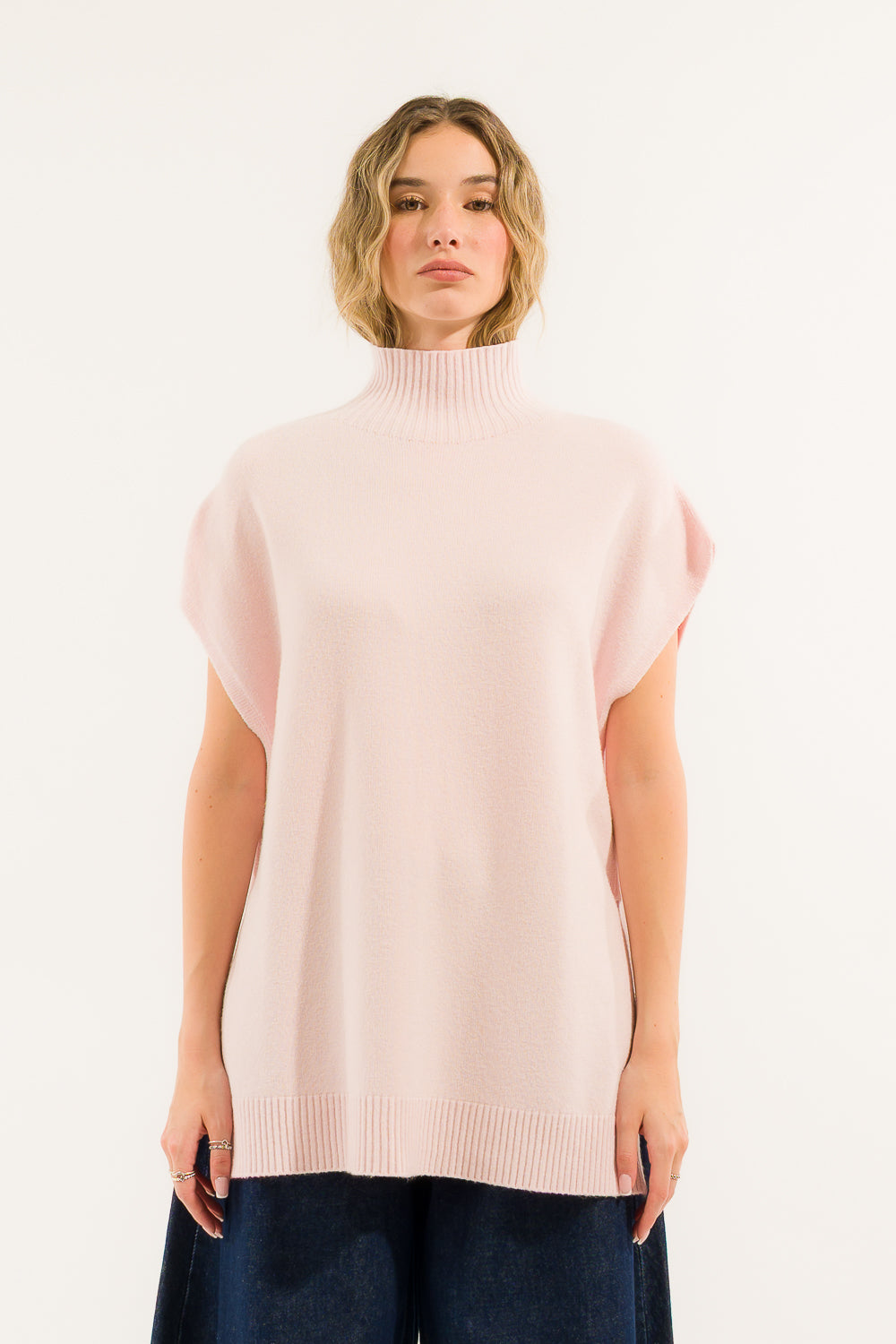 Poncho dolcevita