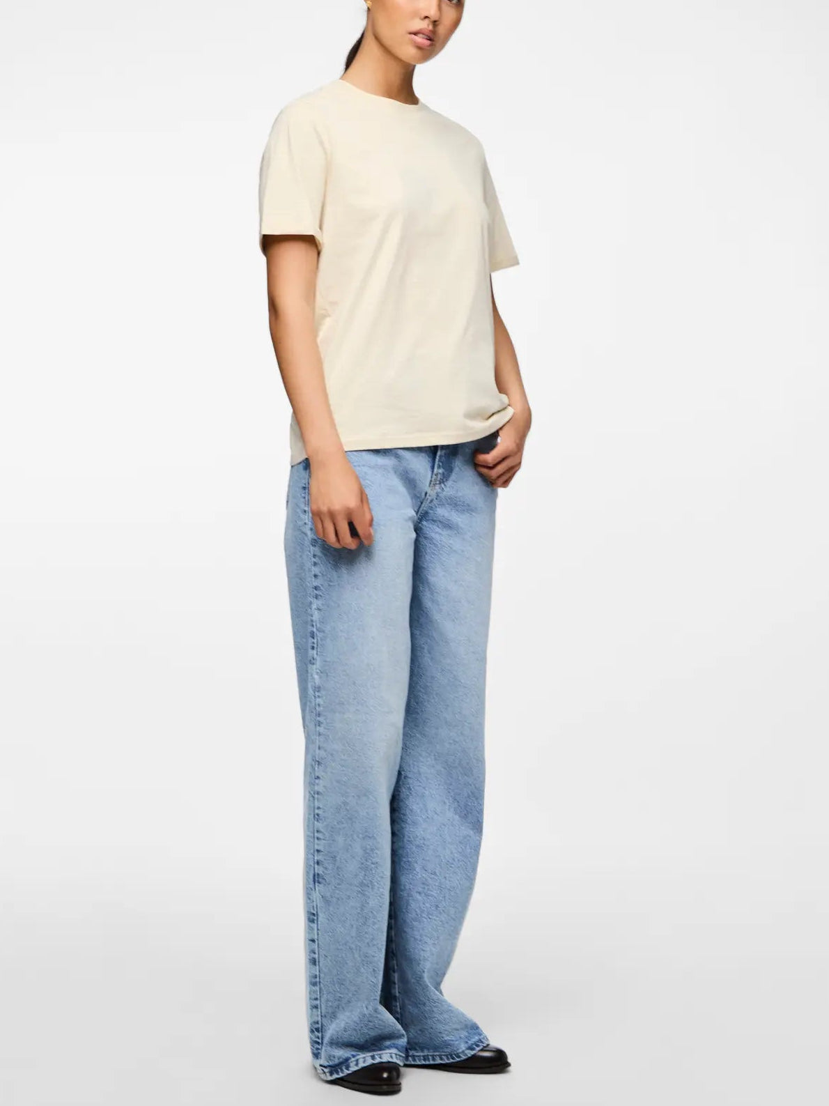 T-shirt in cotone da donna