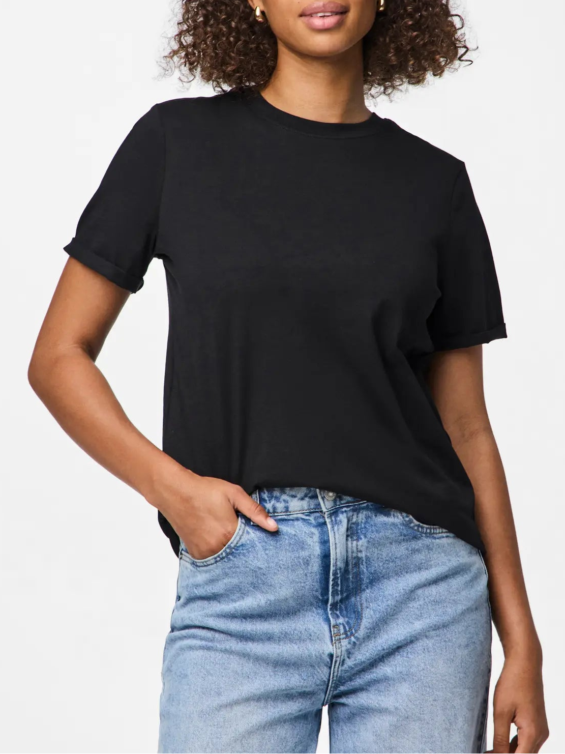 T-shirt in cotone da donna