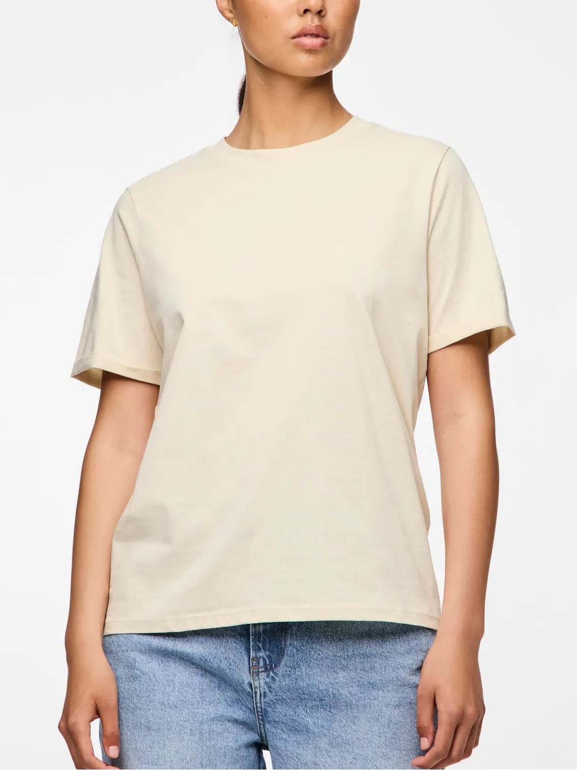 T-shirt in cotone da donna